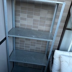 【IKEA】アルミシェルフ