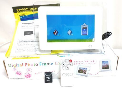 ７インチ　Digital Photo Frame Lite　デジタルフォトフレーム　DS-DA70N102WH