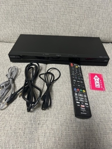 SHARP AQUOS ブルーレイレコーダー 2TB 2B-C20BW1