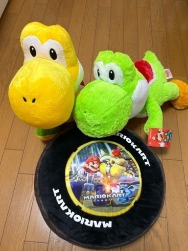 【新品】スーパーマリオ　ノコノコ　ヨッシー ぬいぐるみ　クッション