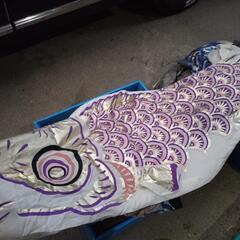 値下げ　鯉のぼり　昭和レトロ　当時物の画像