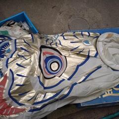 値下げ　鯉のぼり　昭和レトロ　当時物の画像