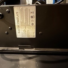 値下げしました！電気暖炉の画像