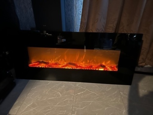 値下げしました！電気暖炉