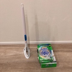 掃除用ブラシ  本体+付け替え（数枚） 譲ります