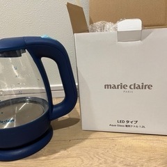 marie claire 電気ケトル 電気ポットの画像