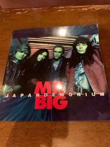 MR.BIG JAPANDEMONIUM ツアー  ビリーシーン直筆サイン入りパンフレット