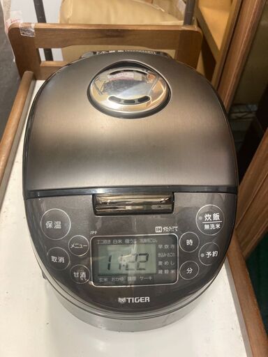 ☆中古￥4,500！TIGER　3合IH炊飯ジャー　家電　JPF-A550型　2018年製　【BG051】