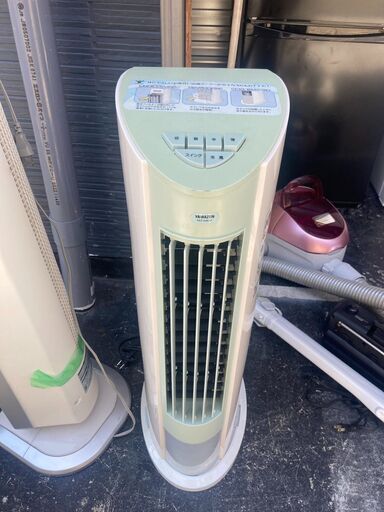 ☆中古￥1,500！YAMAZEN　冷風扇　家電　2014年製　FCT-D402(WA)型　【BG053】