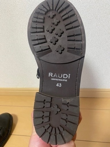 RAUDi ラウディ ブラック モンキーブーツ
