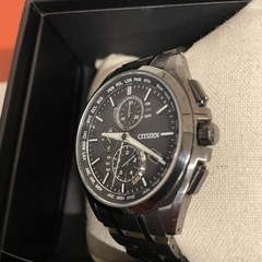 【最終価格】CITIZEN ATTESA AT8044-56E  　ブラックチタンの画像