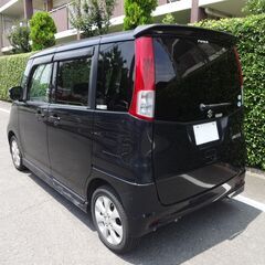 込プライス１３万円 パレット ＸＳ MK21S 修復無し 実走行10万km エアロ パワスラ ブラック 検受渡可 機関良好の画像