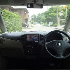 込プライス１３万円 パレット ＸＳ MK21S 修復無し 実走行10万km エアロ パワスラ ブラック 検受渡可 機関良好の画像