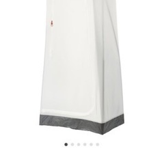 家具 IKEA VUKU ワードローブ ハンガーラック の画像