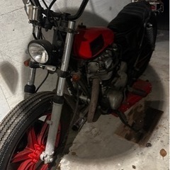 バイク ヤマハ　TX650 1977年　不動　車検切れの画像