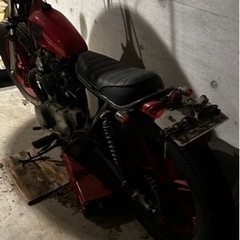 バイク ヤマハ　TX650 1977年　不動　車検切れの画像