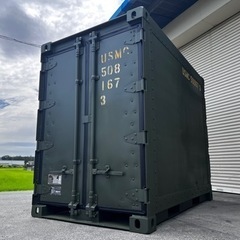 米軍放出品アルミ製
コンテナ