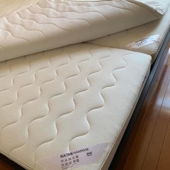 IKEAクイーンベッドset✨元値35万円の画像