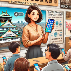 【無料】大阪でスマホ教室を開催！参加者募集