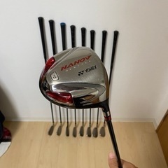 【終了】ゴルフクラブ アイアンセット XXIO ドライバー　YONEX
