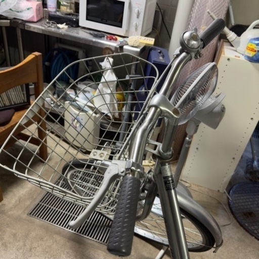 自転車 ロック付き カゴ ベル クロスバイク