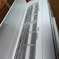 商談成立。エアコン工事は安心の電気工事士にお任せ！高年式2022年製！人気のノクリア！工事付き！保証付き！取り外し＋回収無料！の画像