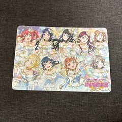 ラブライブ　Aqours ビジュアルボード(紙製のイラストカード)