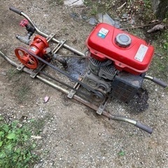 YANMARエンジン式水ポンプの画像