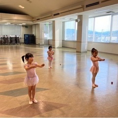 松山市 味生公民館で子供バレエ教室🐥⸒⸒の画像
