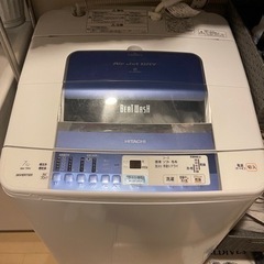 日立　ビートウォッシュ　洗濯機　7kg 風乾燥機能付き