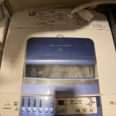 日立　ビートウォッシュ　洗濯機　7kg 風乾燥機能付きの画像
