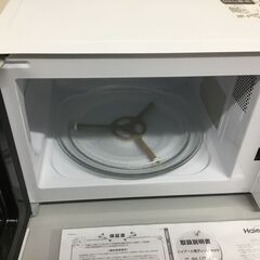 🍀【美品】ハイアール 【東日本専用・50Hz】電子レンジ　17L　ホワイトHaier JM-17F-50(W)管理No1の画像