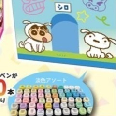 クレヨンしんちゃんペイントツインマーカー60Pセット！淡色アソートの画像