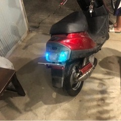原付　メットインジョグの画像