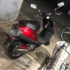 原付　メットインジョグの画像