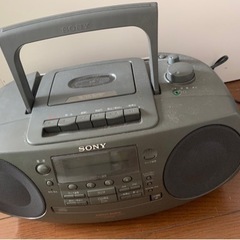 ★無料★【SONY】CDラジオデッキ
