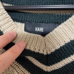 HARE カーディガン アウターセーターの画像