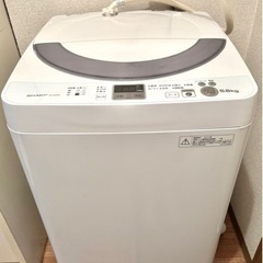 SHARP 洗濯機 ES-GE55N　