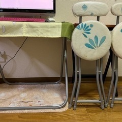 テーブル、椅子セット
