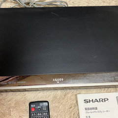 Blu-rayレコーダー　BD-W560  中古の画像