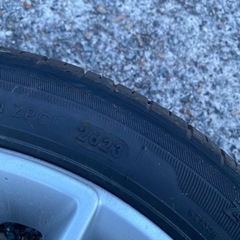 フォルクスワーゲン up! 純正ホイール タイヤバリ山の画像