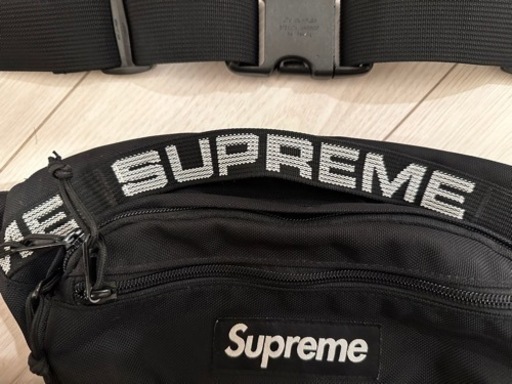 Supreme 18SS Waist Bag "Black"シュプリーム　美品