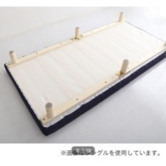 ニトリ脚つきマットレスダブル✨本日無料の画像
