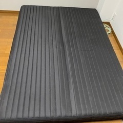 ニトリ脚つきマットレスダブル✨本日無料の画像