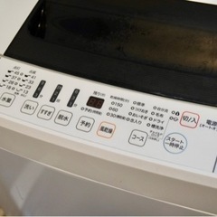 洗濯機　4.5kg  
の画像