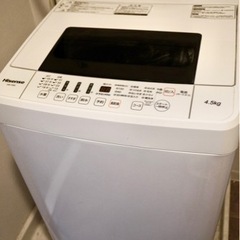 洗濯機　4.5kg  
の画像