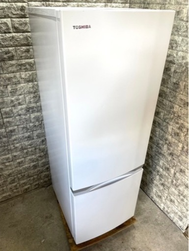 大阪送料無料★3か月保障付き★冷蔵庫★東芝★2ドア★GR-R17BS★R-168