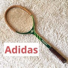 希少 adidas テニスラケット 硬式