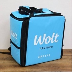 保冷バッグ　Wolt  ウーバーイーツ UberEat フードデ...