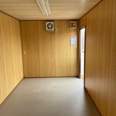 決まりました！エアコン付きユニットハウス　状態良好！4坪　の画像